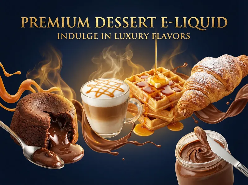 PuriCore dessert flavor collection banner