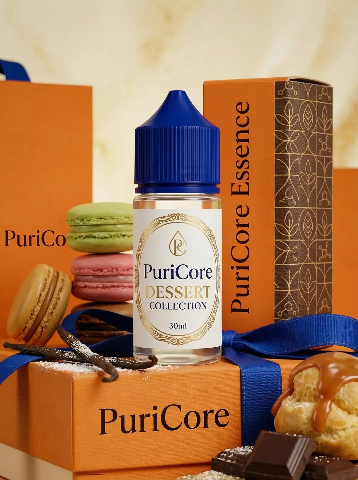 PuriCore Premium Dessert E-Liquid Flavor Collection — Indulgent Sweet Flavor Concentrates